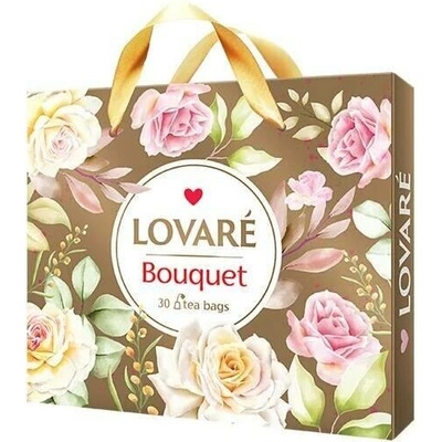 LOVARÉ Golden Bouquet kolekce čajů 30 sáčků