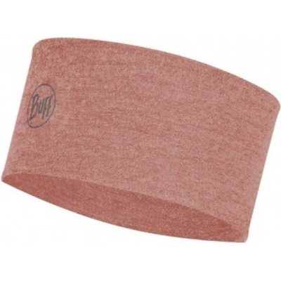 Buff Midweight Merino Wool Rosewood melange