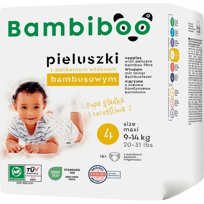 BAMBIBOO Bambusové 4 Maxi 9-14 kg 18 ks