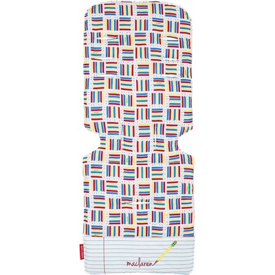 Maclaren podložka Notebook White Pencil Plaid – Zboží Dáma