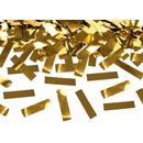Partydeco vystřelovací konfety zlaté 80 cm
