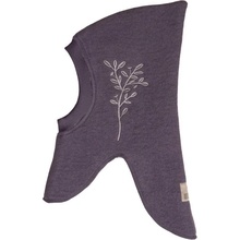 HutteliHUT detská vlnená kukla s výšivkou purple