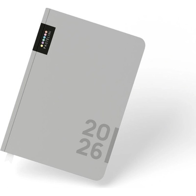 Pastelini A5 týdenní 2026 šedá – Sleviste.cz