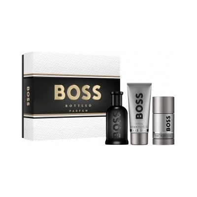 HUGO BOSS Комплект за мъже Hugo Boss Bottled - Parfum 100 мл + Душ гел 100 мл + Део-стик 75 мл