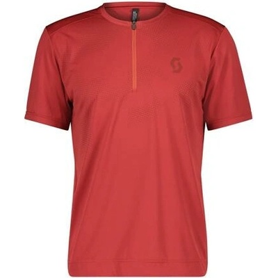 Scott Trail Flow Zip SS Tuscanred