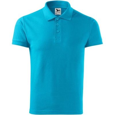 Malfini pánska polokošeľa Cotton Heavy tyrkys
