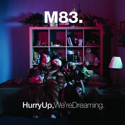 M83 - Hurry Up / We're Dreaming (Limited Edition) (Clear Pink/Blue Coloured) (2 LP) (3700187690755)