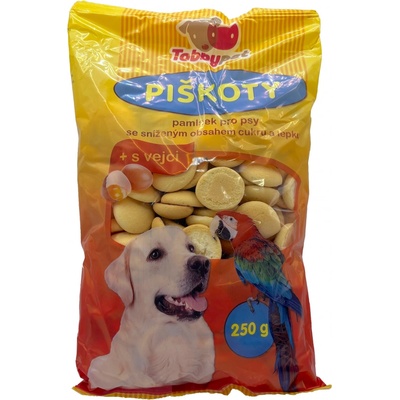 Tobby Piškoty 250 g – Sleviste.cz
