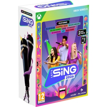 Let’s Sing 2026 + 2 mikrofony (XSX)