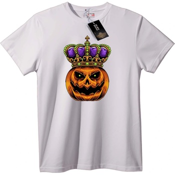 NOONEBRAND Тениска Кралят на Тиквата за Хелоуин - 2XL, Black