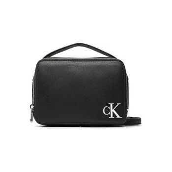 Calvin Klein Дамска чанта Minimal Monogram Camera Bag 18 K60K610331 Черен (Minimal Monogram Camera Bag 18 K60K610331)