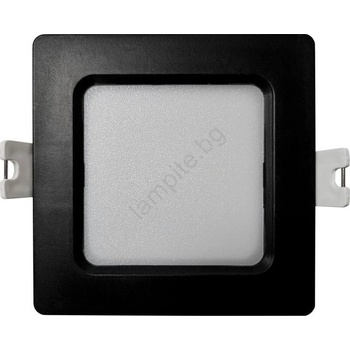 Baterie Centrum LED Лампа за окачен таван SQUARE LED/3W/230V 4000K 9x9 см черен (BC0673)