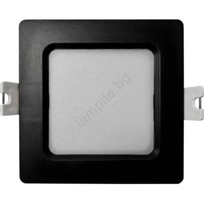 Baterie Centrum LED Лампа за окачен таван SQUARE LED/3W/230V 4000K 9x9 см черен (BC0673)
