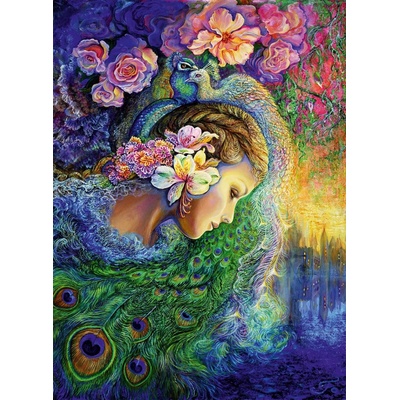 Grafika Josephine Wall: Peacock Daze 3000 dílků