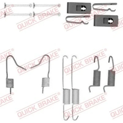 Sada prislusenstvi, parkovaci brzdove celisti QUICK BRAKE 105-0898