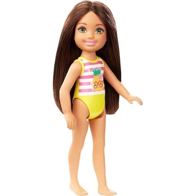 Barbie Club Chelsea Beach v ananasových plavkách