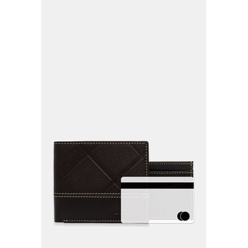 Barbour комплект портфейл и калъф за карти мъжки от кожа Tyneside (MGS0103)