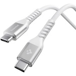 Spigen ESSENTIAL EB10010CCA кабел за данни Type-C - Type-C, 100 см, БЯЛ (ACA11102)