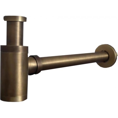 Mexen полусифон за мивка кръгъл, античен бронз - 79950-30 (79950-30)