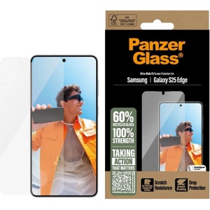 Panzer Стъклен протектор PanzerGlass за Samsung Galaxy S25 Edge, UWF, Прозрачен