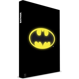 SD Toys Тефтер DC Comics Batman Light Logo, светещ, A5, 100 страници