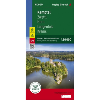 Freytag&Berndt WK 0074 Kamptal, Zwettl 1: 50 000