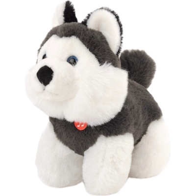 Амек Тойс Плюшена играчка Амек Тойс - Хъски със звук, 18 cm (10274)