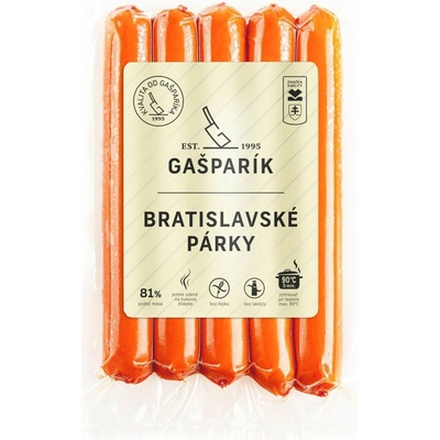 Gašparík Párky Bratislavské 280 g