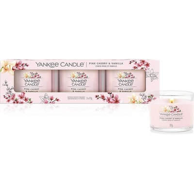 Yankee Candle Pink Cherry Vanilla 3 x 37 g