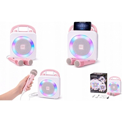 Bezdrátový karaoke reproduktor RockJam 8W Bluetooth hlasitý