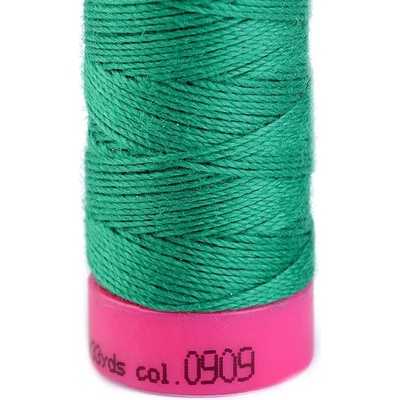 Polyesterové nitě Aspo 30 / riflové návin 30 m 0909 Kelly Green