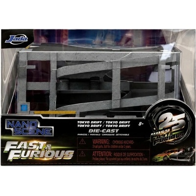 Jada Diorama Fast and Furious Nano Tokyo Drift Garage