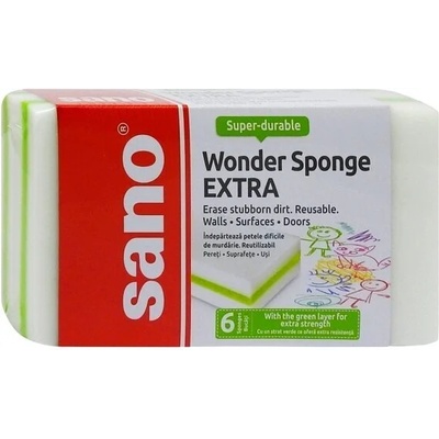 Sano многофункционални гъби за лесна и дълготрайна употреба 6 бр (6566878-86)