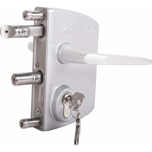 Locinox Брава за индустриална врата LARQU2 Locinox за кръгъл профил (P00011771-SILV)