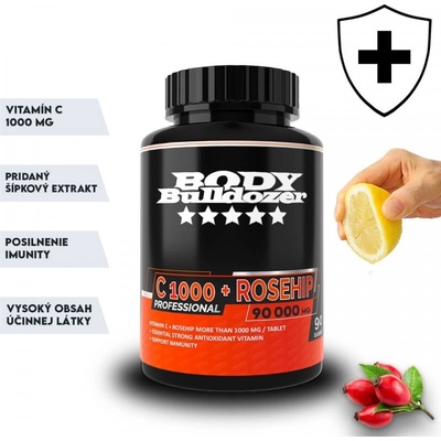 BodyBulldozer Vitamin C 1000 Professional 90 tabliet