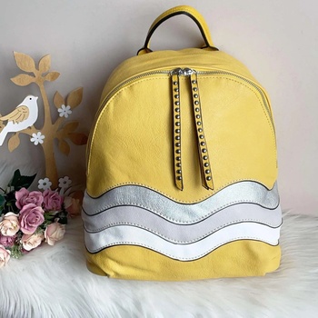 Image 1 of Жълта Раница - Модел 66655