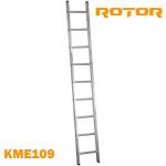  Kme109 Алумуниева еднораменна стълба 1х9, девет стъпала (448)