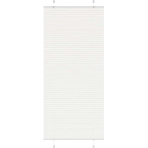 vidaXL Плисирана щора Бяла 95x200 cm Ширина на плата 94, 4 cm Полиестер (4015516)