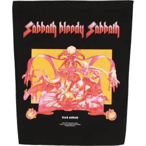 RAZAMATAZ кръпка голяма black sabbath - САБАТА КРЪВАВА СУБОТА - razamataz - bp0968