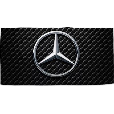 Sablio Ručník s potiskem Logo 4 Carbon 50 x 100 cm