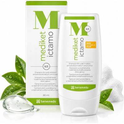 Mediket Ictamo Shampoo proti lupinám a na seboreu 80 ml