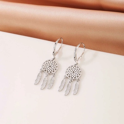 Jan Kos jewellery stříbrné náušnice MHT-2519/SN00