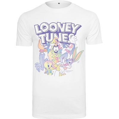 MERCHCODE Мъжка тениска Merchcode Looney Tunes Rainbow Friends в бял цвятUB-MC569-00220 - Бял, размер M