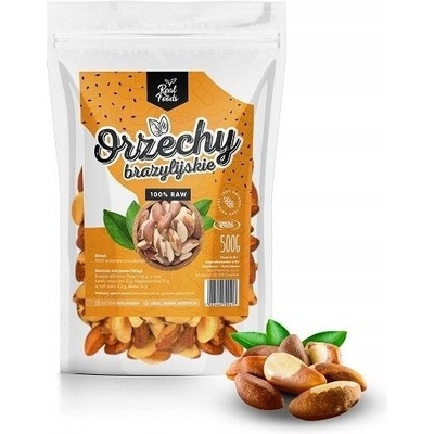 Real Foods Brazílske orechy celé orechy 500 g