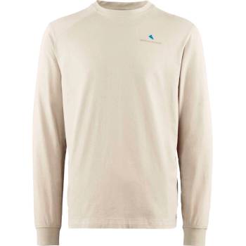 Klättermusen Мъжка тениска Klättermusen Root Logo L/S Tee Longsleeve - Clay (216-8370-0112)