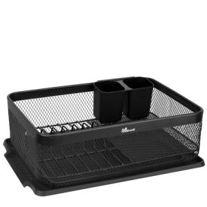 Horecano - Метален стелаж / сушилник за чинии 43x32xh14, 5см MATT BLACK HOME-(KM009A) (0185157)