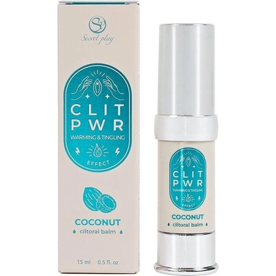 Secret Play Clit PWR Warming & Tingling Clitoral Balm Coconut 15 ml