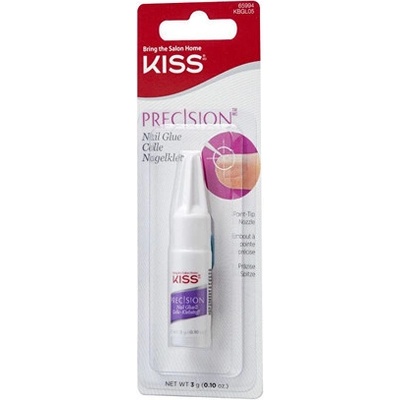 Kiss My Face Precision Nail Glue lepidlo na nehty rychleschnoucí 3 g – Zboží Mobilmania