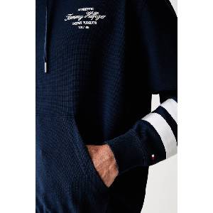 Tommy Hilfiger суичър с цип и качулка мъжки (MW0MW43184)