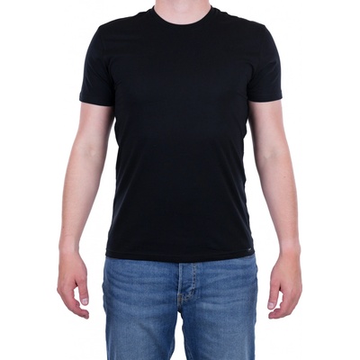 LEE pánské tričko L680CMKW TWIN PACK CREW BLACK/white